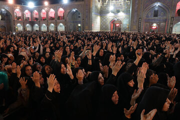 آیین شام غریبان امام رضا (ع) در مشهد