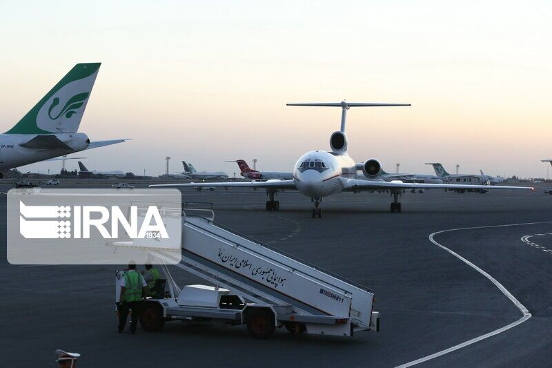 سه پرواز نجف، استانبول و شیراز به مقصد تهران در فرودگاه شهید بهشتی اصفهان به زمین نشست