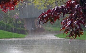 بارش‌های رگباری در خراسان رضوی شدت می‌گیرد
