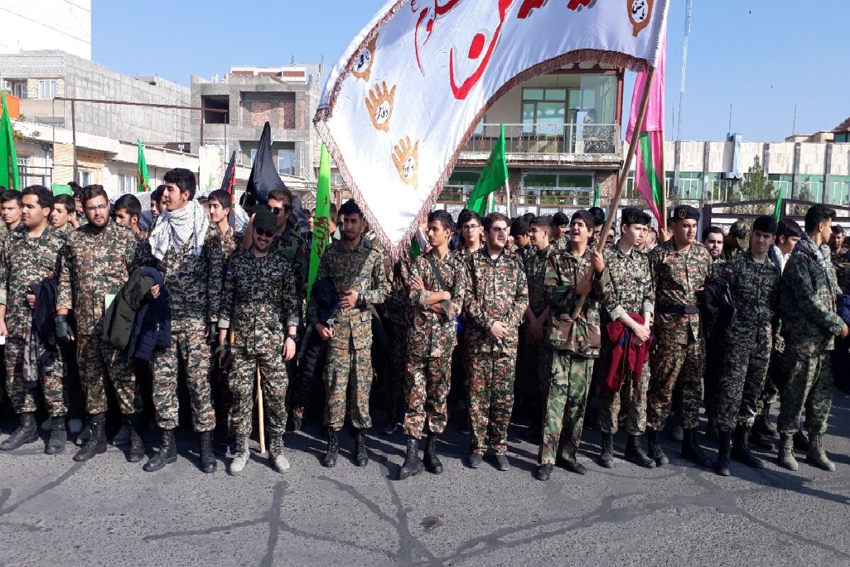 حضور ۸ گردان در رزمایش «الی بیت‌المقدس» در میاندوآب 