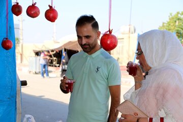 جشنواره انار میوه بهشتی در روستای محمدآباد ورامین برپا شد