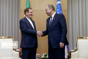 Uzbek PM meets Jahangiri Iran 1st VP