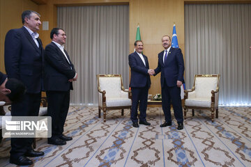 Uzbek PM meets Jahangiri Iran 1st VP