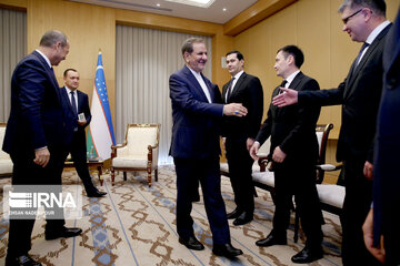 Uzbek PM meets Jahangiri Iran 1st VP