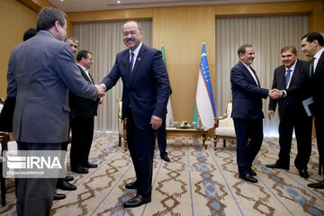 Uzbek PM meets Jahangiri Iran 1st VP