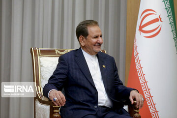 Uzbek PM meets Jahangiri Iran 1st VP