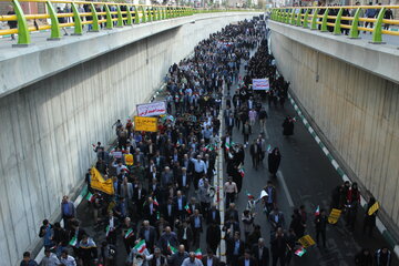 راهپیمایی13آبان ایلام