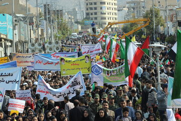 راهپیمایی13آبان ایلام