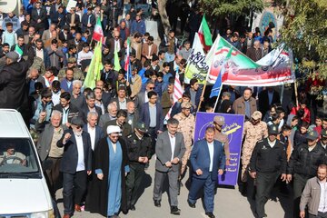 راهپیمایی 13 ابان مردم خلخال