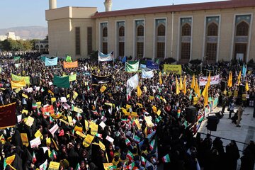 مراسم راهپیمایی ۱۳ آبان در تبریز‎