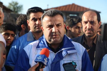 حضور استاندار مازندران از مناطق سیلزده شرق استان در شهرستان گلوگاه