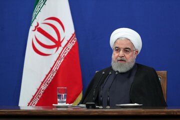 سخنان روحانی در مراسم افتتاح کارخانه نوآوری آزادی 