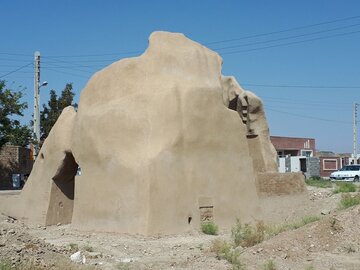 گنبد خشتی دامغان مرمت شد