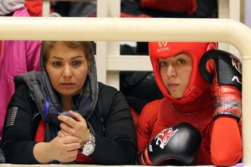 مسابقات ووشو قهرمانی بانوان کشور در تبریز ‎