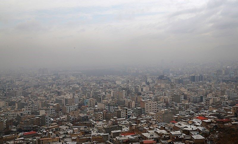 غلظت آلاینده‌ها در هوای پایتخت بیشتر می‌شود 