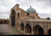  بام مسجد جامع عتیق قزوین مرمت شد