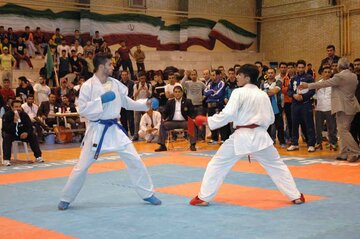 مردان ایران قهرمان پیکارهای بین‌المللی کاراته در یزد شدند
