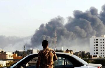دولت لیبی خلبان جنگنده سرنگون شده را جنایتکار جنگی خواند