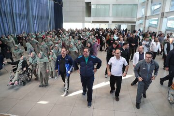 سی‌امین پویش دوشنبه‌های ورزشی در منطقه ۲۰ تهران برگزار شد