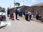 آب‌آشامیدنی روستای رضاآباد خارتوران بیارجمند قطع است