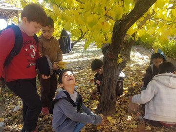 مهارت آموزی و آموزش کودکان شاهرودی در طبیعت