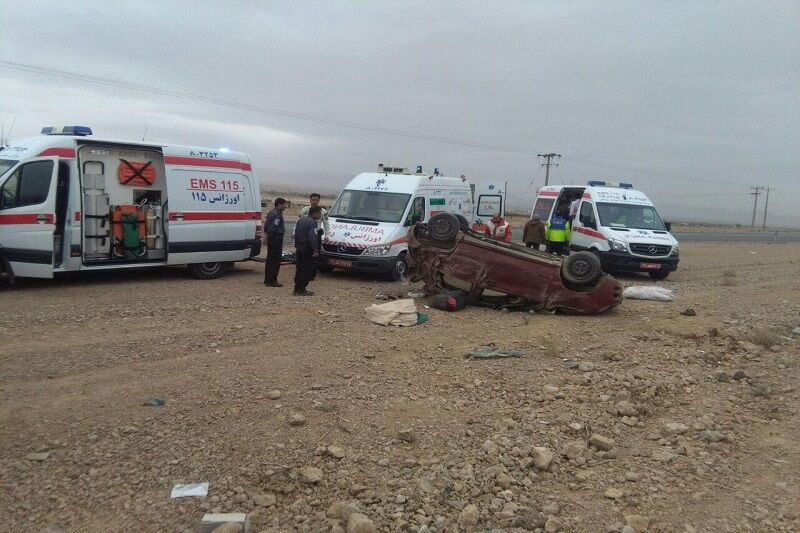 ۱۹۶ نفر در سوانح جادهای غرب خراسان رضوی مصدوم شدند ۱۹۶ نفر در سوانح جادهای غرب خراسان رضوی مصدوم شدند