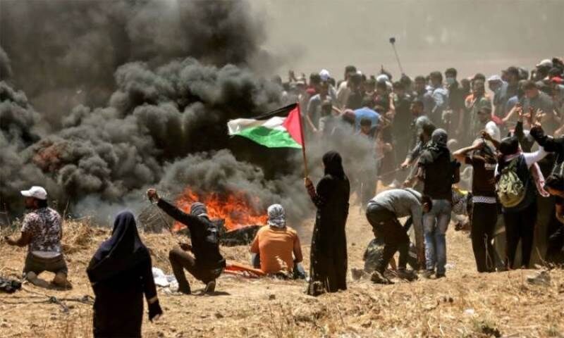 الشعب الفلسطيني يتحدى الكيان الصهيوني بالمقاومة
الشعب الفلسطيني يتحدى الكيان الصهيوني بالمقاومة