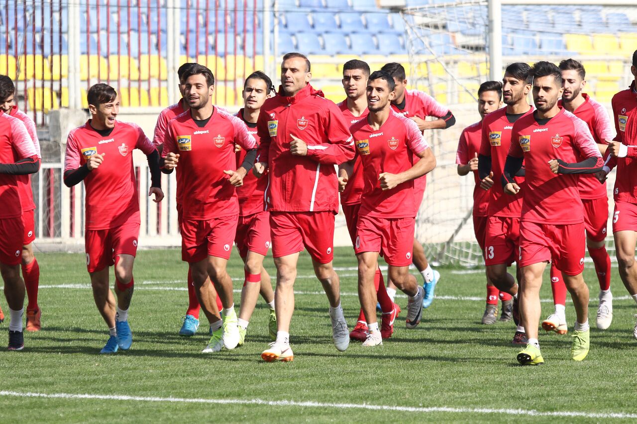 پیگیری تمرین پرسپولیس با حضور مهاجم جوان ملی‌پوش