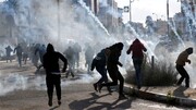 ۳۴ فلسطینی در جریان اعتراض به حوادث غزه مجروح شدند