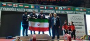 حسینی با کسب نخستین مدال وزنه‌برداری زنان، تاریخ‌ساز شد 