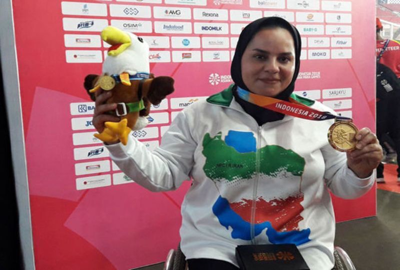 استقبال از مدال‌آور خوزستانی مسابقات پارادو ومیدانی جهان