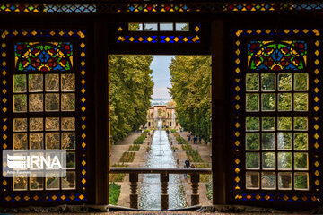 Shazdeh;  historical Persian garden in Iran's Kerman