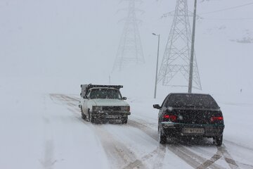 جاده‌های همدان لغزنده‌اند