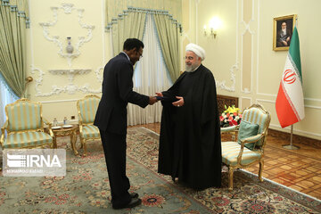 President Rouhani receives nine new Iranian envoys