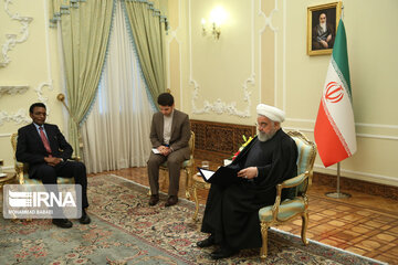 President Rouhani receives nine new Iranian envoys