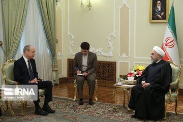 President Rouhani receives nine new Iranian envoys