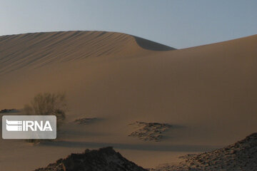 Sand hills of Rigan in southern Iran