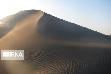 Sand hills of Rigan in southern Iran