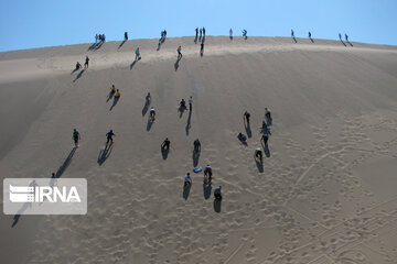 Sand hills of Rigan in southern Iran