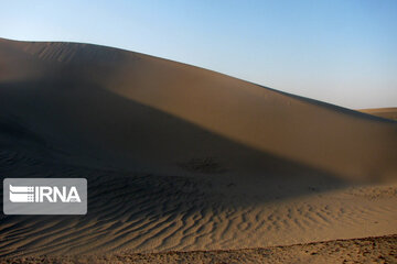 Sand hills of Rigan in southern Iran