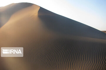 Sand hills of Rigan in southern Iran