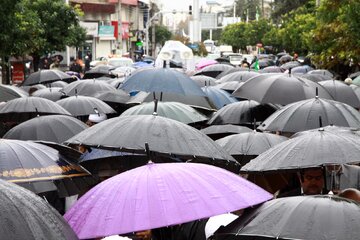 راهپیمایی نوشهر