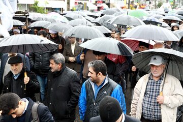 راهپیمایی نوشهر