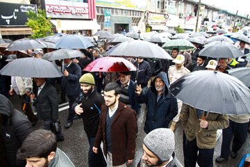 راهپیمایی نوشهر