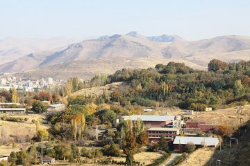 خودنمایی خزان در مهاباد