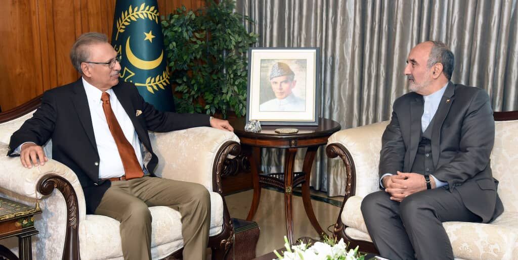 Close ties with Iran, Pakistan’s top priority: President  Alvi