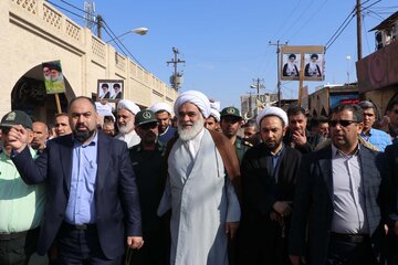 مردم ولایتمدار شوشتر با نظام جمهوری اسلامی تجدید بیعت کردند