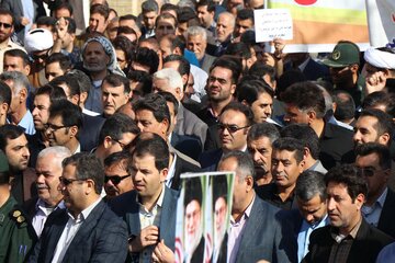 مردم ولایتمدار شوشتر با نظام جمهوری اسلامی تجدید بیعت کردند