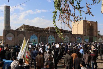 مردم ولایتمدار شوشتر با نظام جمهوری اسلامی تجدید بیعت کردند