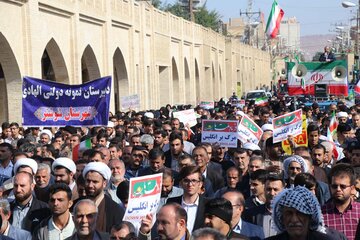 مردم ولایتمدار شوشتر با نظام جمهوری اسلامی تجدید بیعت کردند